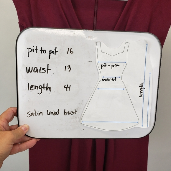 Banana Republic Maroon Sleeveless Shift Dress size 4 - Picture 8 of 8